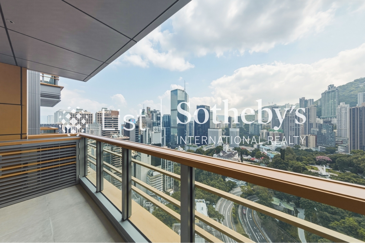 Central Residence by The Park 雅盈峰 | Balcony off Living and Dining Room