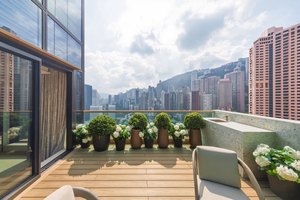 Central Residence by The Park 雅盈峰 | Private Roof Terrace